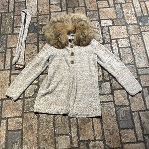 Vintage Ronnie Original Fur Cardigan